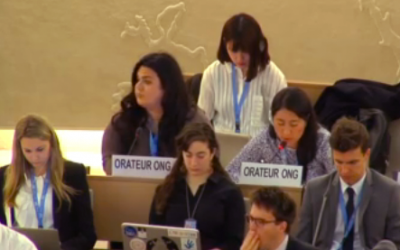 CMDPDH visibiliza el desplazamiento interno forzado en México ante el Consejo de Derechos Humanos de Naciones Unidas