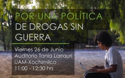 Apoye. No Castigue. Por una política de drogas sin guerra