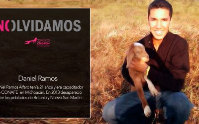 CP: Naciones Unidas urge a la CNDH a no cerrar el expediente de desaparición de Daniel Ramos