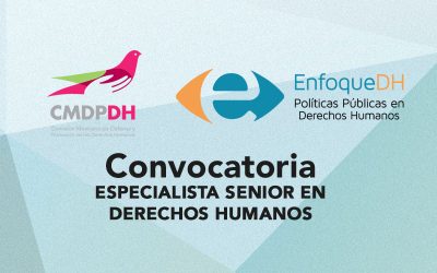 Convocatoria Especialista Senior en Derechos Humanos
