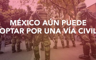 México aún puede optar por una vía civil