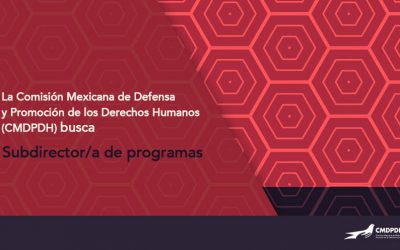 Protected: La Comisión Mexicana de Defensa y Promoción de los Derechos Humanos busca Subdirector(a) de programas